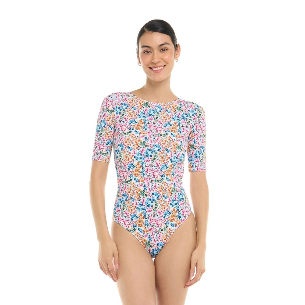 Eidon Women’s One Piece Joan Paddlesuit Floralscape Size XL NWT